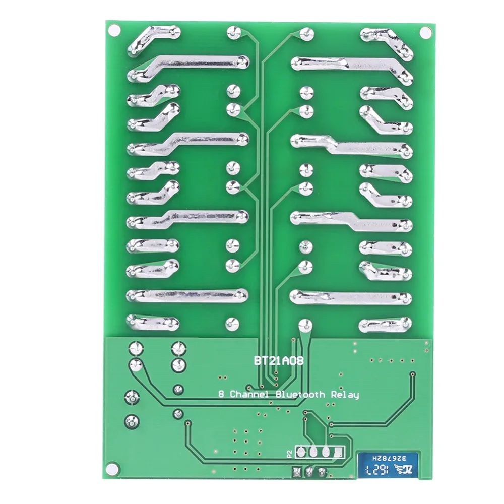 DC 12V 8-канальный релейный модуль с дистанционным управлением по Bluetooth Управление реле доска для Android триггерный релейный модуль