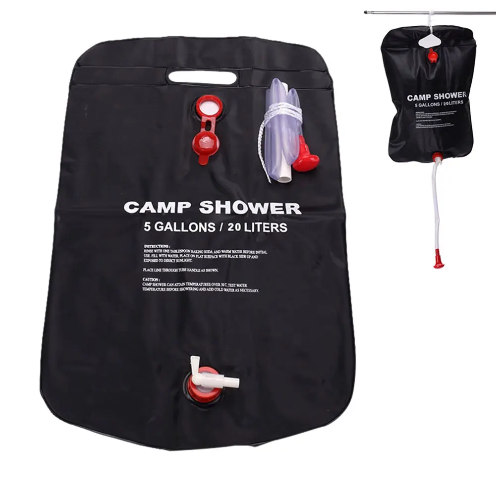 Buy 20L Solar Energy Heated Camp Shower Bag Outdoor