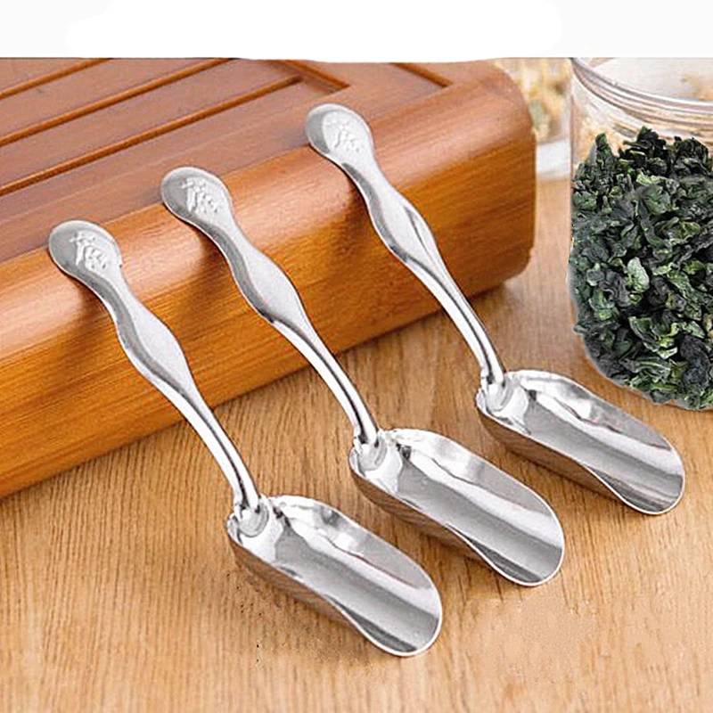 

1pc High Quality Simple Stainless Steel Teaspoon Tableware Tea Coffee Ice Cream Spoon Kitchen Tool Dropshipping