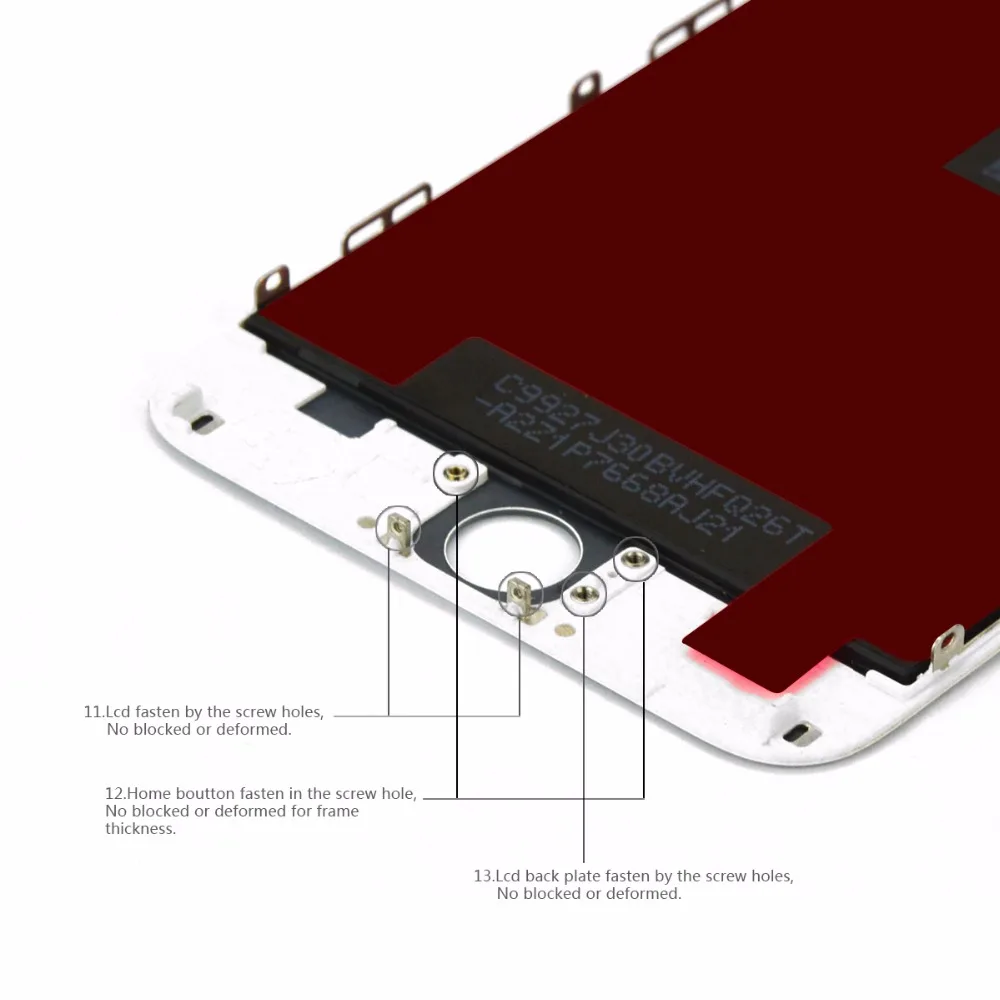 100 шт. заводская цена ЖК дисплей для iPhone 6 Plus сенсорный экран сборка дигитайзер