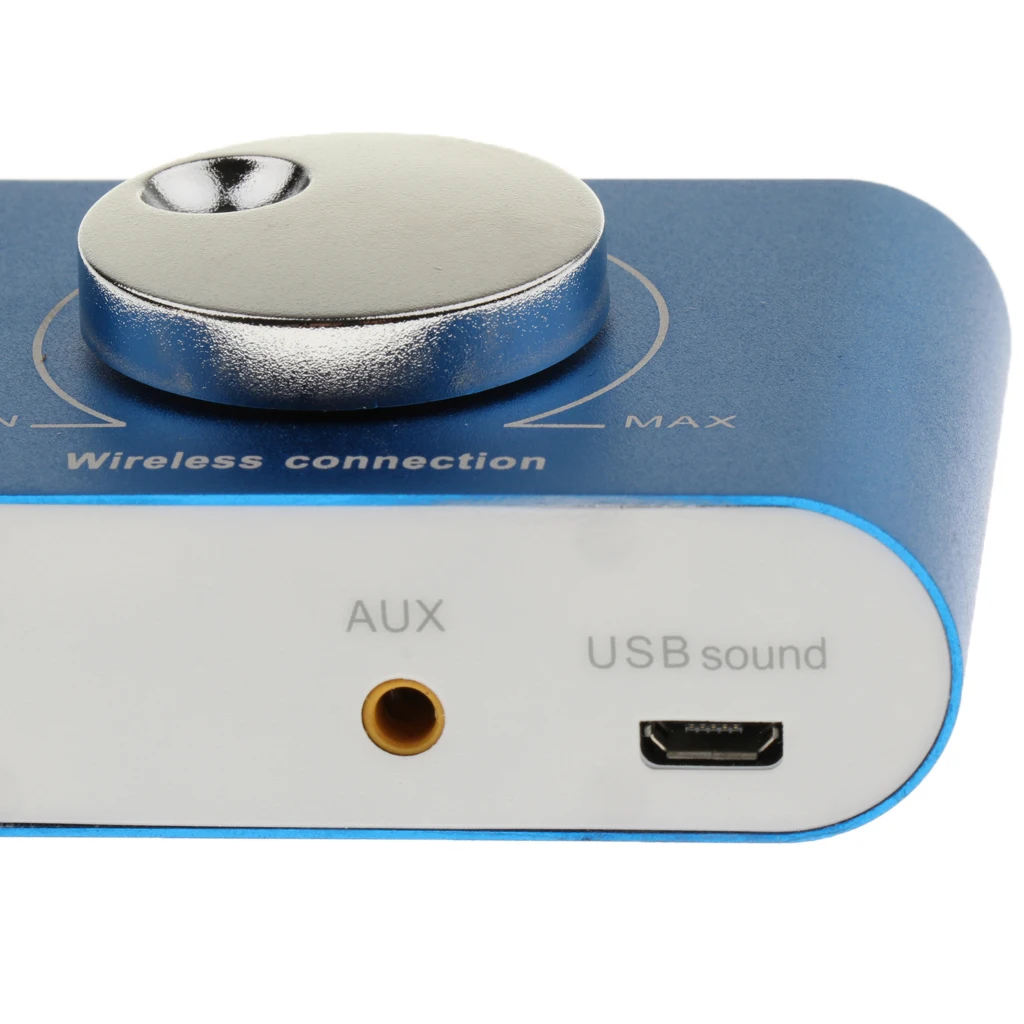 F900 Bluetooth Stereo Amplifier Mini Wireless Audio Subwoofer Volume Control Heavy Bass Audio Power Amp for Home HiFi Stereo