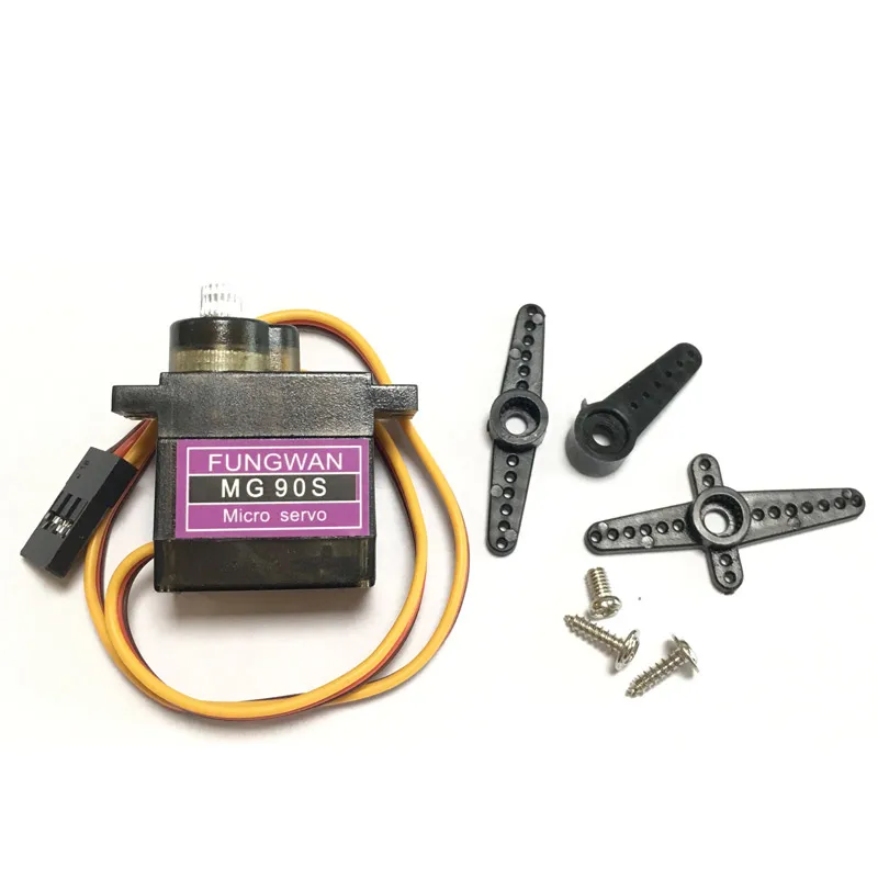 MG90S Micro Metal Gear High Speed 9g Servo for RC Helicopter Plane Car Boat | Электроника