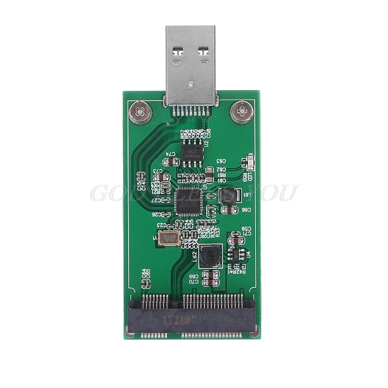 

USB 3.0 to Mini PCIE mSATA SSD mSATA to USB 3.0 SSD don't need USB cable NEW