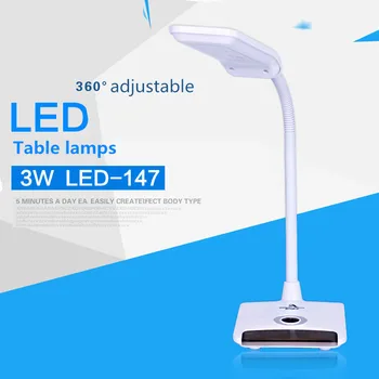 

3color LED one-button desk lamp children's eye protection desk lamp office work light creative table lamp Plug-in led desk light