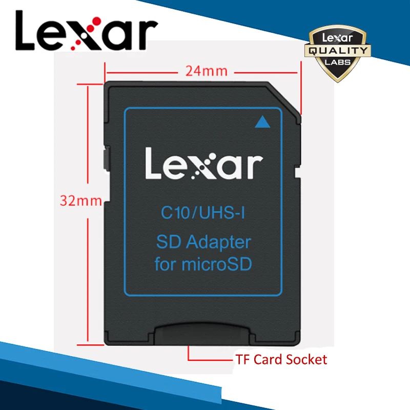 Lexar Original 667x SDXC Memory Micro SD Card Set Reader 025 Multi in 1 Readers 256GB 128GB Internal Storage Card Free Adapter
