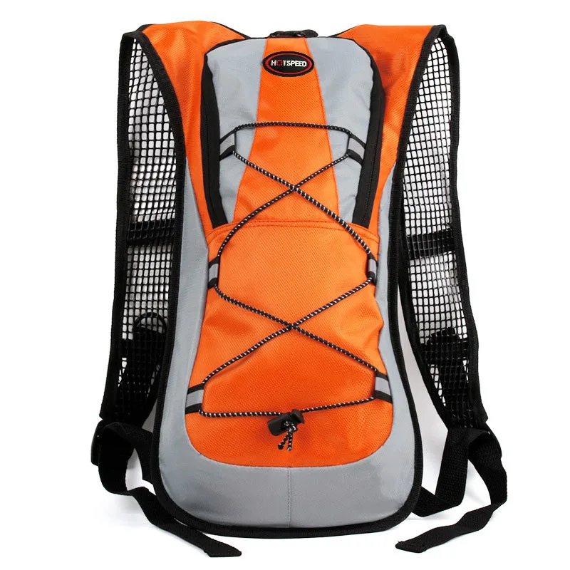 Сумка для воды на открытом воздухе для кемпинга, гидратационный рюкзак для пеших прогулок, скалолазания, бега, спортивная сумка для воды, мягкая фляга - Цвет: Orange3