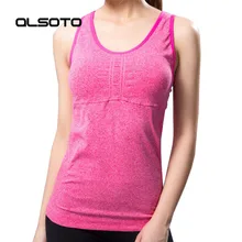 ALSOTO Модный женский спортивный жилет женский сексуальный Йога Фитнес высокого качества сплошной цвет дышащий с открытой спиной нейлоновые Топы