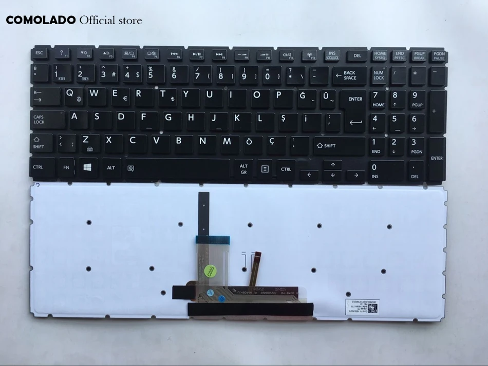 TR Turkish  Keyboard For Toshiba Satellite S55T-B5271SM S55T-B5273NR S55T-B5282 S55B-T S55-B S55D-B S55DT-B Backlit keyboard  TR Layout