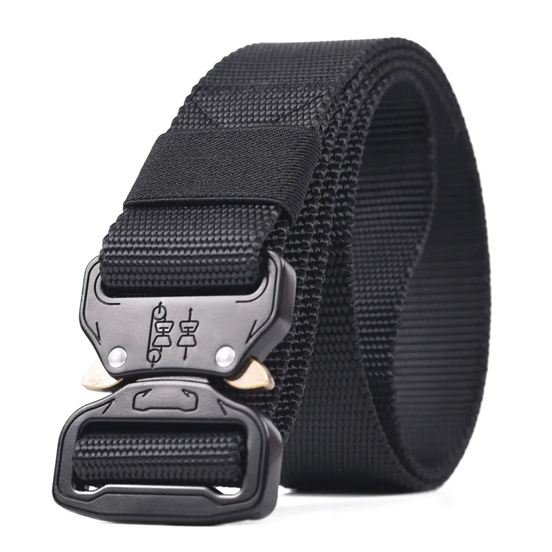 

Tactical Belts Nylon Military with Metal Buckle Adjustable Heavy Duty Training