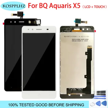 

100% TESTED For BQ Aquaris X5 LCD Display Touch Screen LCD Digitizer Glass Panel Assembly Replacement For BQ X5 LCD Screen Tools