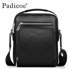 2017 Brand Men Messenger Bag 100% Genuine Leather Casual Crossbody Bag Business Men’s Handbag Bags for gift Shoulder Bags Men