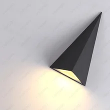 Открытый 9 Вт светодиодный настенный светильник водонепроницаемый строительный наружный светильник балконные ворота садовый домик