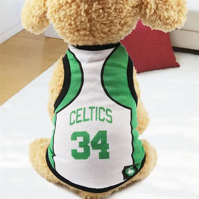 Pet Vest Nation Team Name Printed Dog Casual Apparel Puppy Vest Pet Clothing for Soccer Games