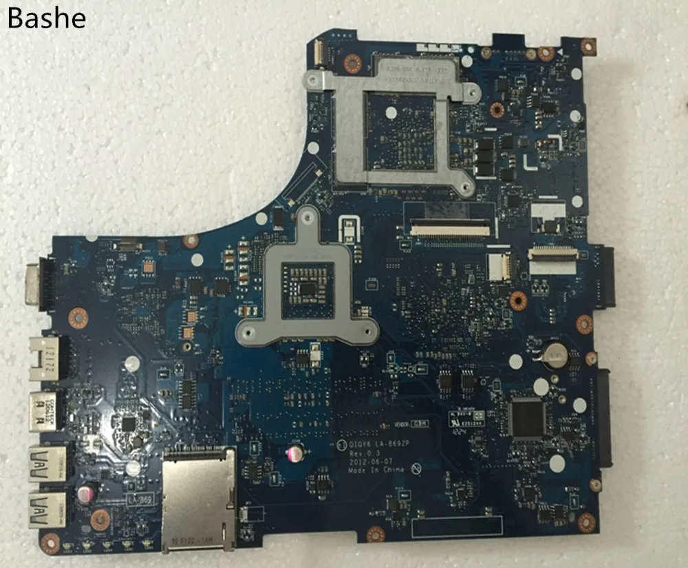 QIQY6 LA-8692P اللوحة الرئيسية ل lenovo ideapad Y500 اللوحة المحمول غيفورسي GT650M اختبار كامل
