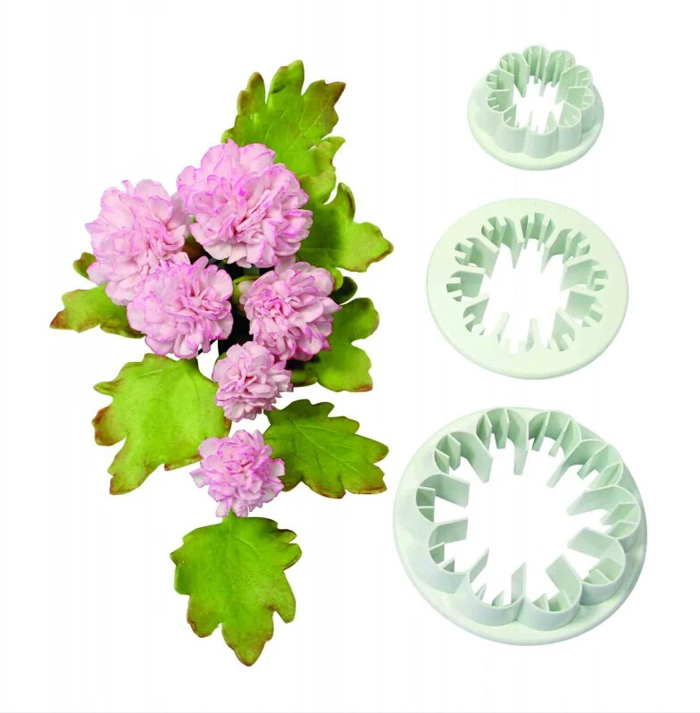 

4PCS/Lot, Food Grade Plastic, Small Daisy Shape For Cookie Cutter, Fondant Bakeware Decorating, Rice, Sanwich Molds 020066