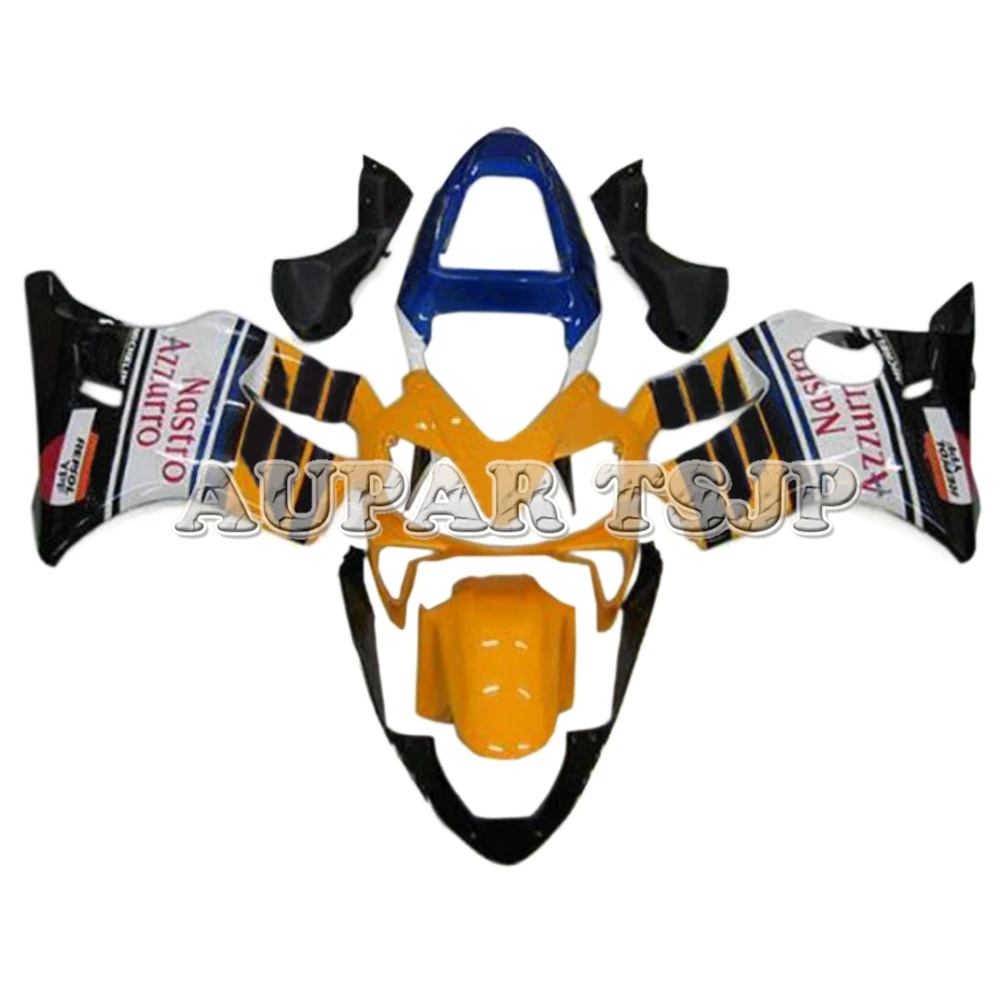 Nastro Azzuro желтый черный корпусные детали для Honda CBR600F4i 2001 2002 2003 01 02 03 панелей ABS Пластик впрыска велосипед F4i 01 02 03