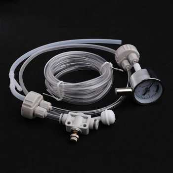 

Aquarium CO2 Generator System Kit with Pressure Meter Air Flow Water Plant Fish Aquarium CO2 Valve Diffuser