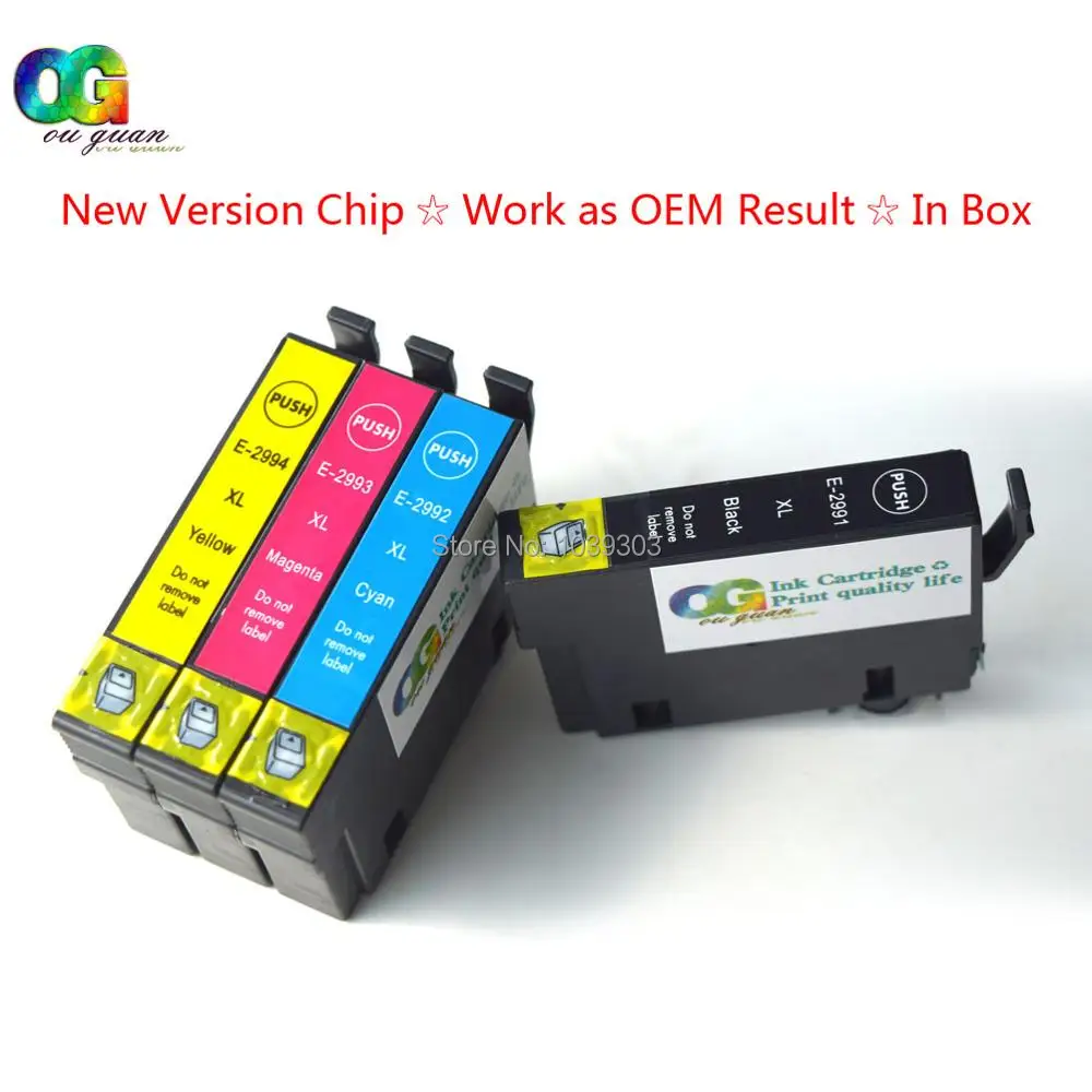 4x29 XL T29 T2991 чернильный картридж совместимый для Epson XP-235 XP-245 XP-335 XP-342 XP-432 XP-442 XP-247 XP-330