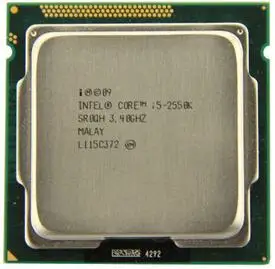 Оригинал Для lntel Процессор i5 2550 К 2550K SR0QH Quad Core 3.4 ГГц Сокет LGA 1155 6 МБ Кэш TDP 95 Вт|socket lga