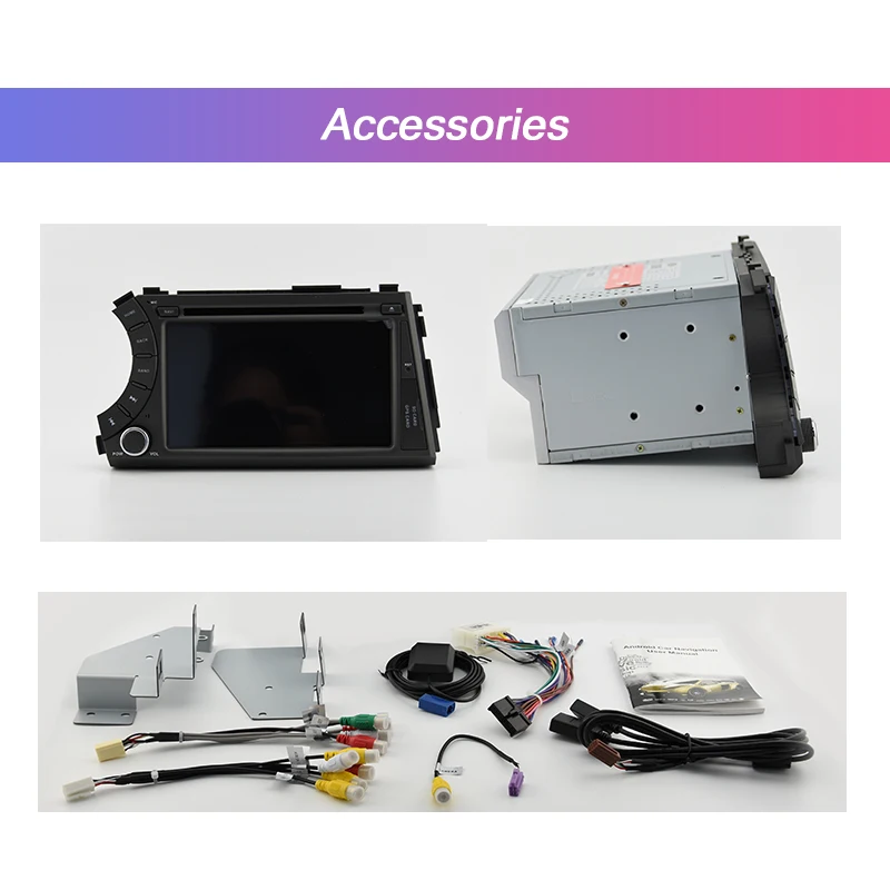 Clearance AUTOTOP Android 9.0 Car DVD Player for Ssangyong Kyron Actyon 2005-2015 Radio RDS GPS Navigation Bluetooth 4G Wifi with DVD 5