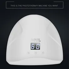 SUN1X 36 Вт Маникюр УФ-светодиодный светильник ногтя 30/60/90 s таймер ЖК-дисплей Дисплей Light Sm Книги по искусству сенсорная кнопка автоматического обнаружения ногтей Книги по искусству инструменты