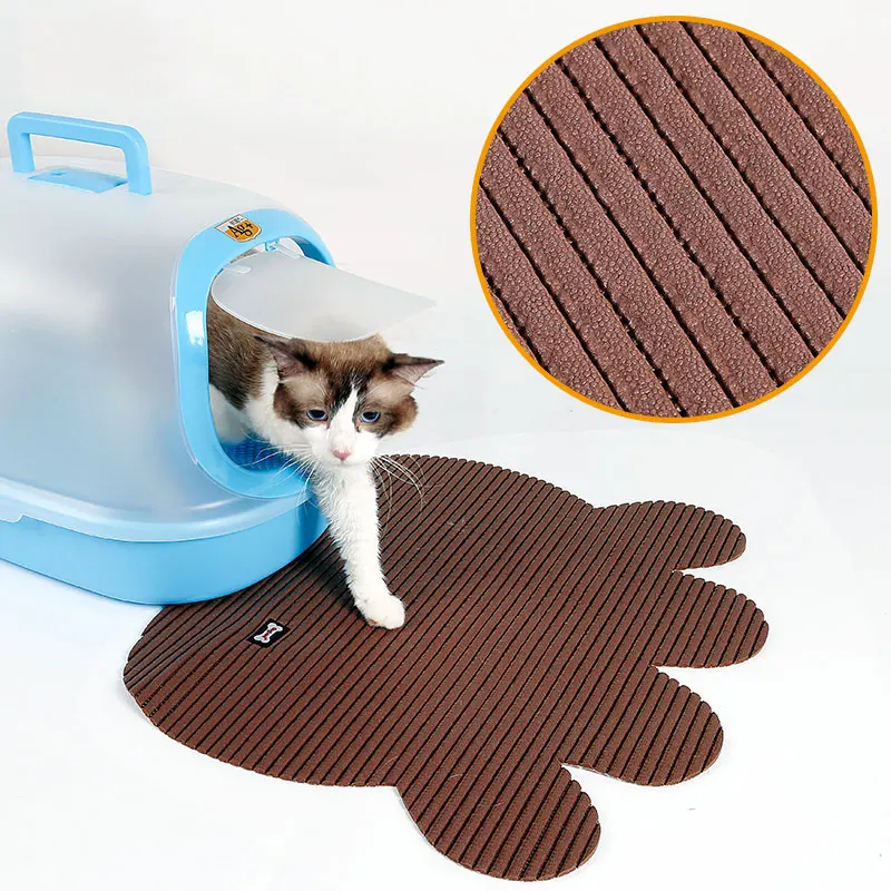 Pet Cat Litter Mat Puppy Kitty Dish Feeding Bowl Floor EVA foam Litter