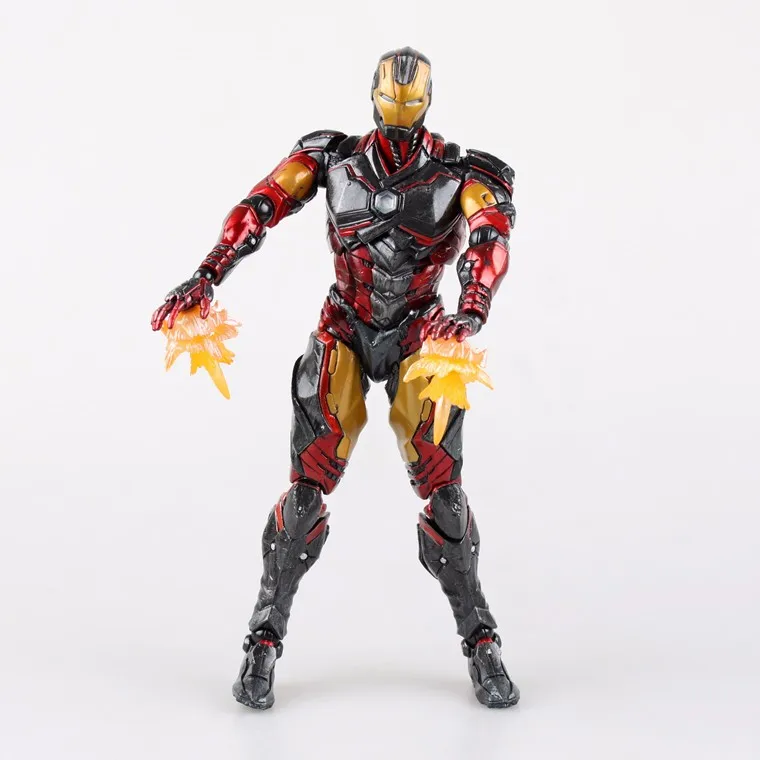 Play Arts Marvel 25 см Железный человек супер герой Железный человек фигурка игрушки