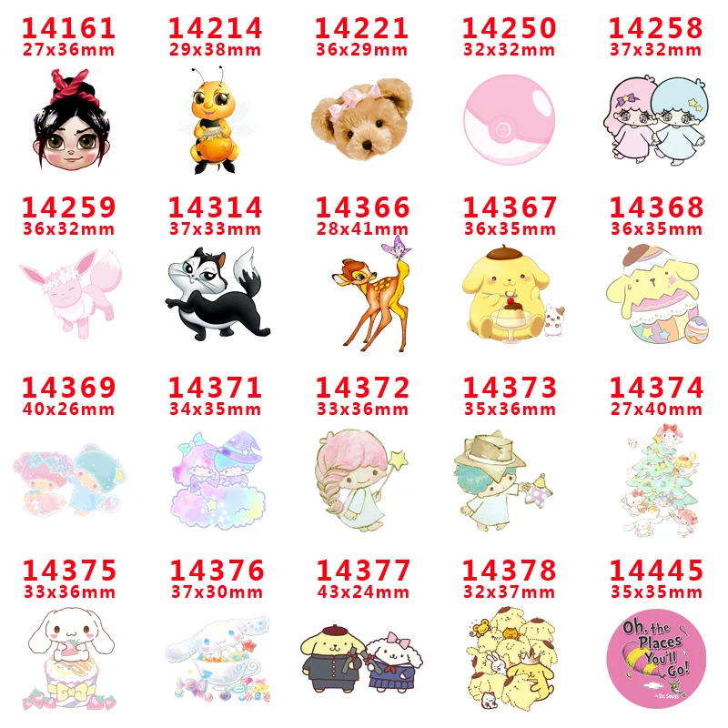 

2019 new arrival Free shipping 30 pcs/package printed resin planar flat-back resins for Hair Bow Decoration PR14376