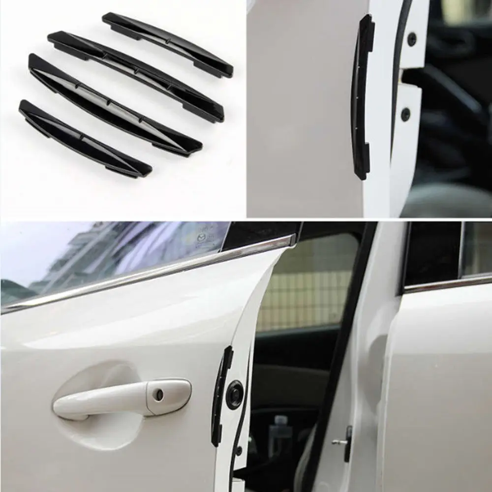 4 Pcs Car Door Edge Guards Anti collision Trim Stickers Car styling
