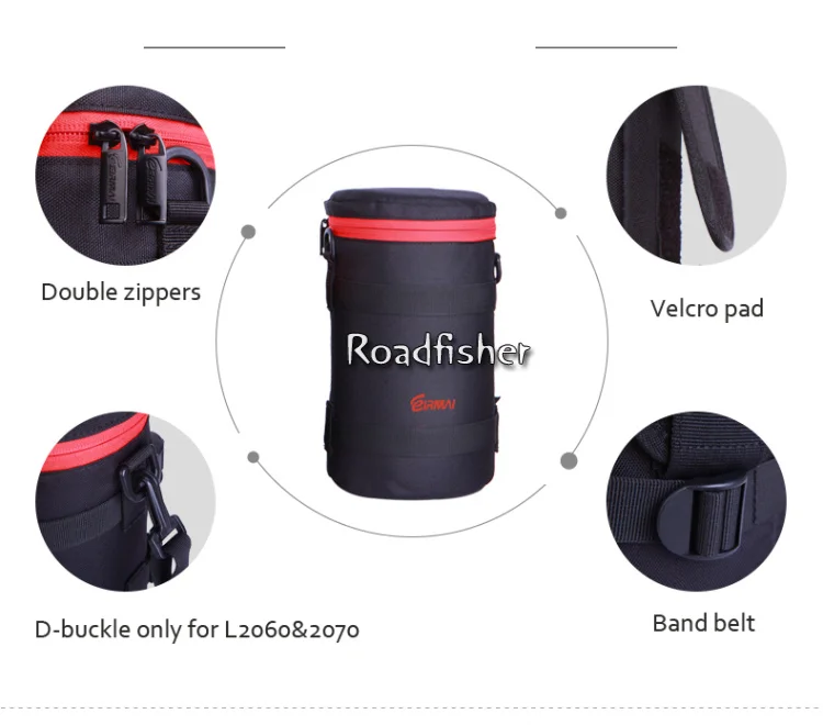 Camera lens bag pocket 9