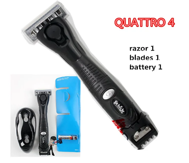 Sale Quattro4 Black Titanium Revolution Vibrating razor, Original high