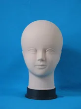 plastic female Cosmetology mannequin head for makeup practice makeup training Manikin head hairdresser mannequin head