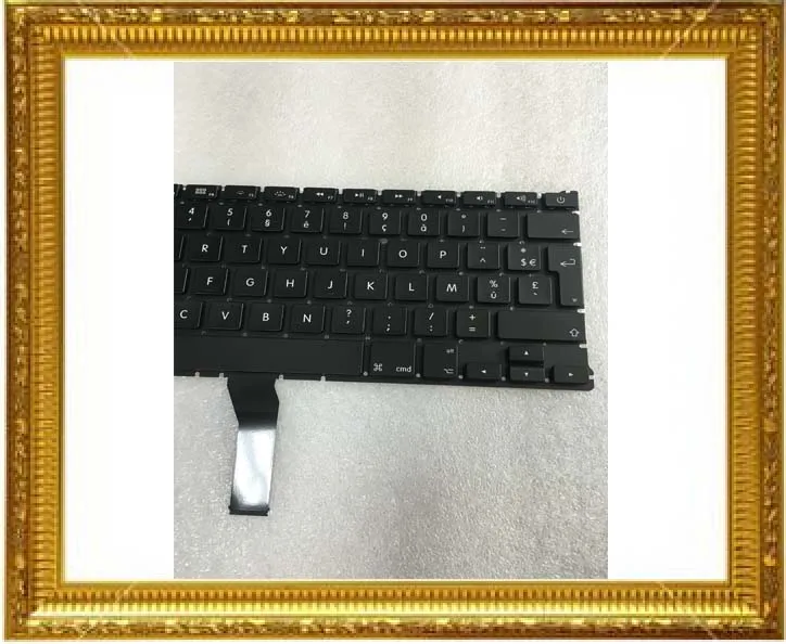 Совершенно новая Французская клавиатура A1369 A1466 для Apple Macbook Air 13 дюймов