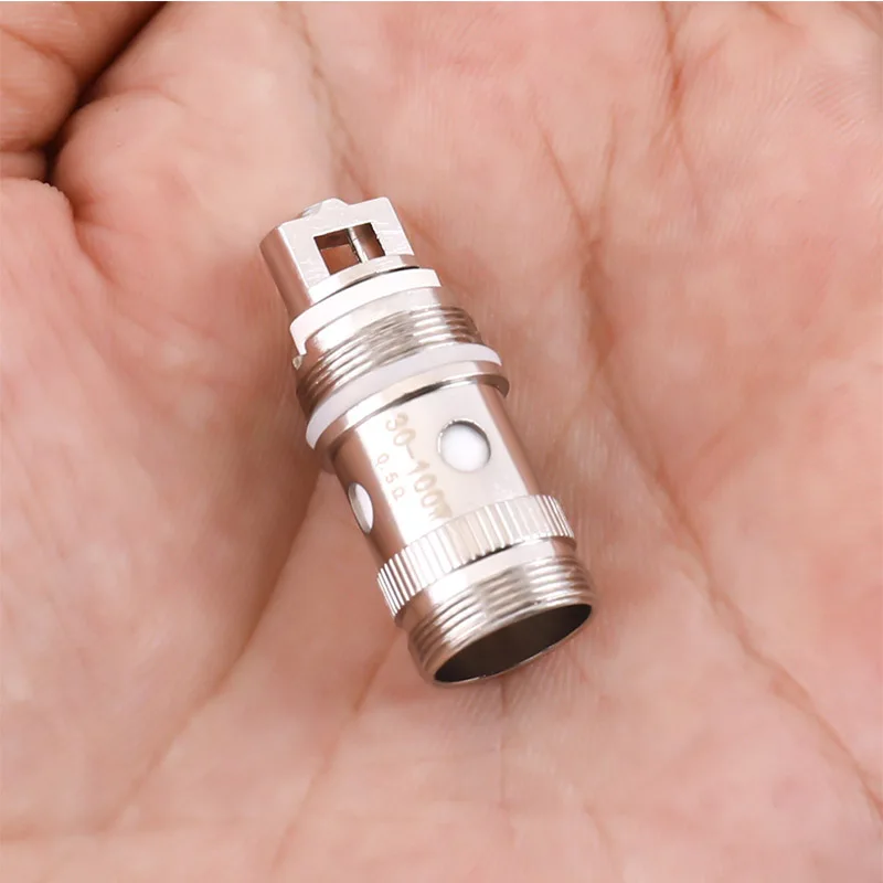 5pcs For Pico 75w Coil Head 0.3/ 0.5/0.18 Ohm/ Ti 0.15ohm/Ti 0.5ohm Replacement Coil For Eleaf Ijust 2 Atomizer Tank