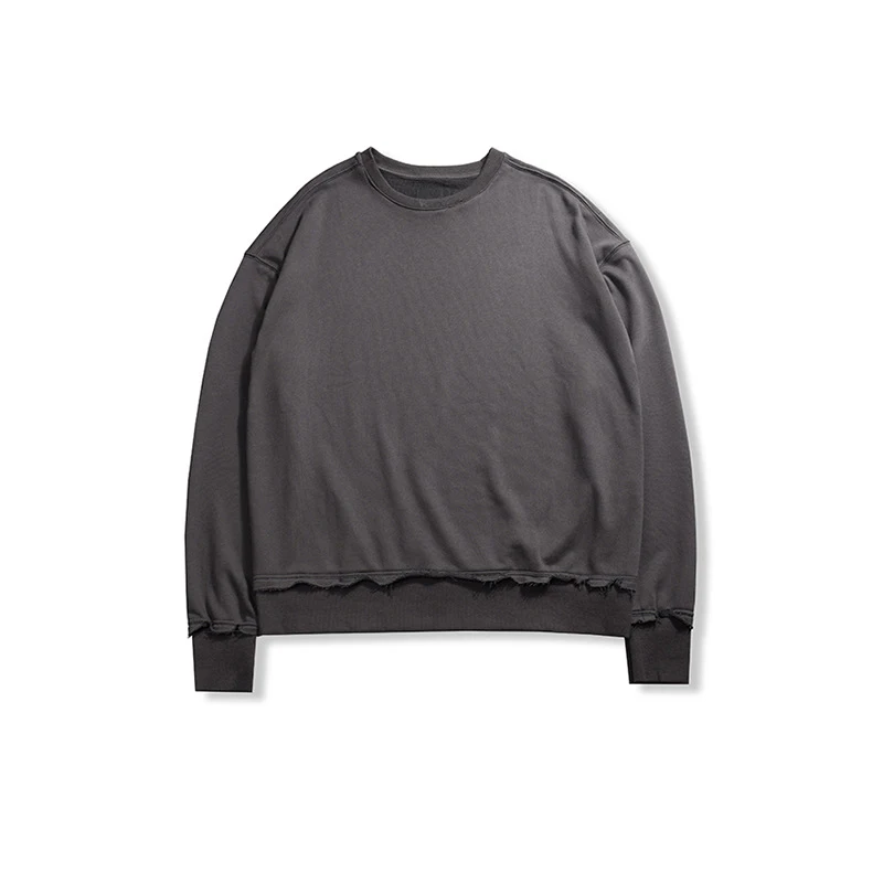 Мужская Осенняя Новинка kanye west хип-хоп стиль уличная одежда ArmyGreen& Gray& Black свитшоты негабаритный однотонный Повседневный пуловер с капюшоном