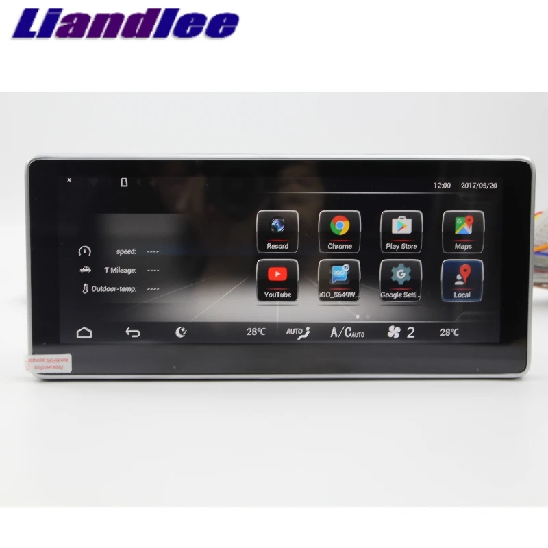 Liandlee Car Multimedia Player NAVI For Mercedes Benz MB G Class G63 G350 G500 W463 2012~2018 Car Radio Stereo GPS Navigation 06