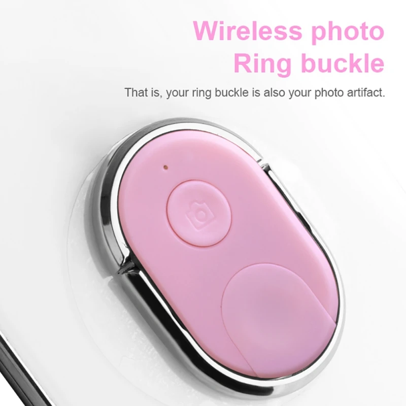 

Phone Wireless Bluebooth Selfie Stick Controller Selfie Button For iPhone Xiaomi OnePlus SamSung HuaWei