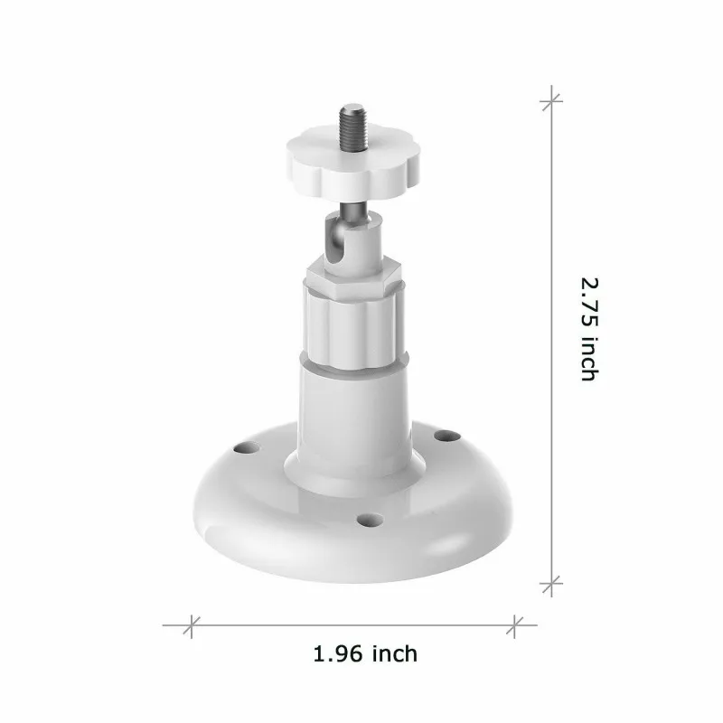 

Wall Bracket For Wyze/blink/Arlo Pro Bracket Plastic Camera Bracket White Universal Monitoring Bracket