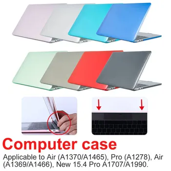 

Hot sale Crystal Transparent Case waterproof For Macbook Pro Air 11 12 13 15 For Mac Air 13 New pro 13 15 Laptop Cover shell