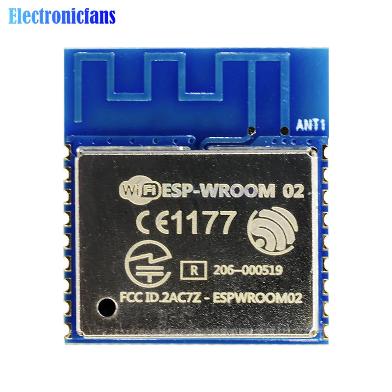 ESP8266 серийный wifi модель ESP-WROOM-02 2Mt байт удаленный приемопередатчик беспроводной модуль ESP WROOM 02 4 м 32 Мбит