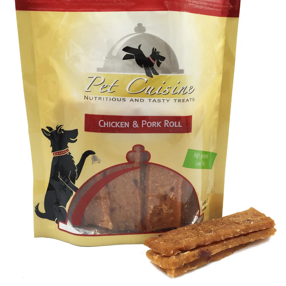 Pet Cuisine Health Dog Treats Training Snacks Food, Chicken & Pork Roll