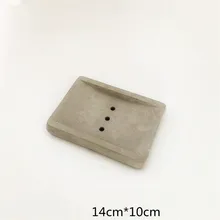 Simple Rectangle Cement Soap Dish Making Mould Concrete Silicone Planter Pot Tray Soap Holding Tool Mold