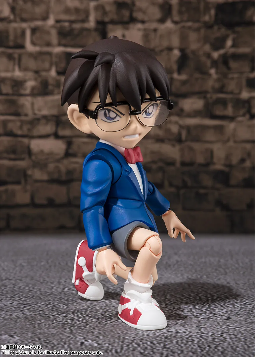 WSTXBD Оригинальный BANDAI S.H. Экшн фигурки figuts DetectiveConan Edogawa игрушки для кукол|Игровые и