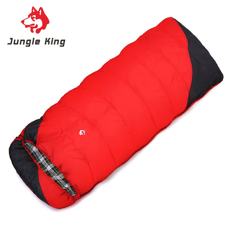 

Jungle King -18 Degree Camping Winter Outdoor Hiking Camping Sleeping Bag Cold Envelope Widening And Thickening