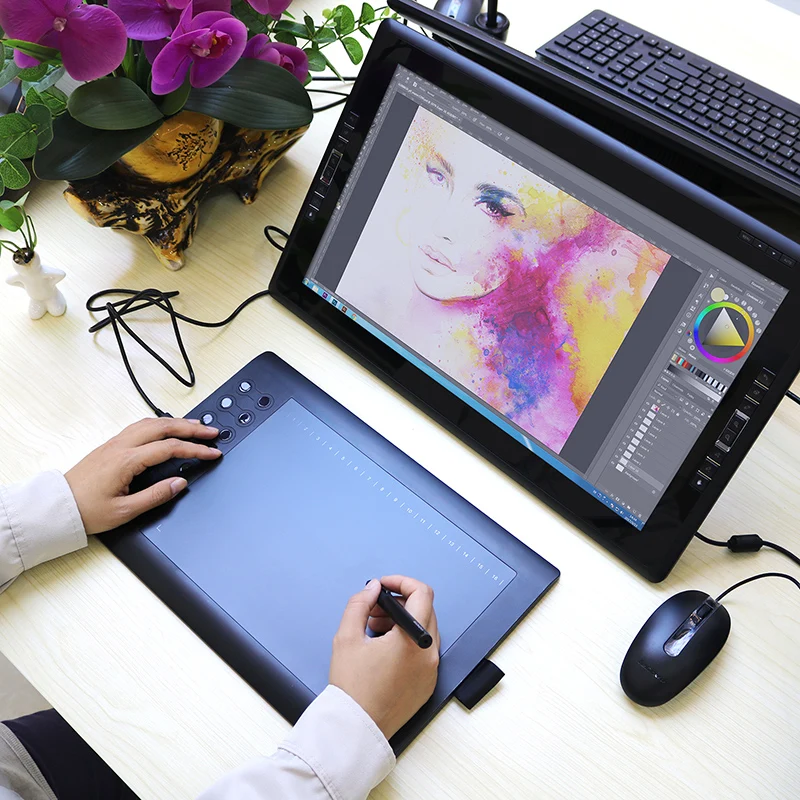 Cheap Price GAOMON M106K 12 HotKey Graphic Drawing Tablet