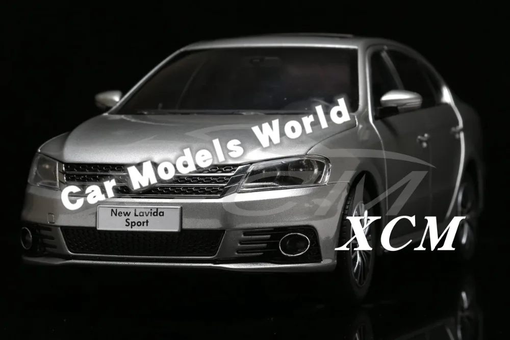 Литая под давлением модель автомобиля для нового Lavida Sport(серебро) 1:18+ маленький подарок