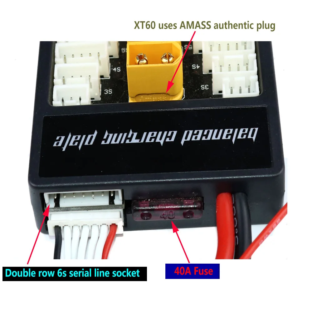 Мульти 2 S-6 S Lipo параллельная сбалансированная зарядка доска XT60 разъем для зарядное устройство RC B6AC A6 720i литиевые батареи Зарядное устройство части