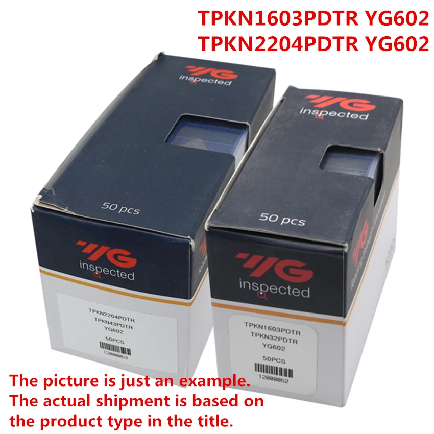 TPKN1603PDTR/TPKN2204PDTR/TPKR1603PDTR/TPKR2204PDTR YG602 Корея YG ЧПУ карбидные режущие пластины для фрезы