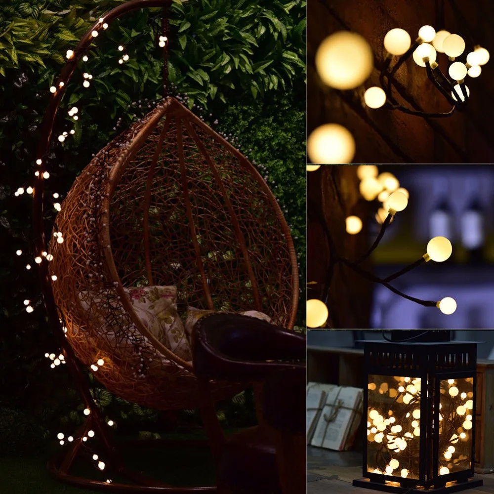 

Clearance Sale 3pcs Globe Fairy String Star Light Lamp for Home bar party Decoration