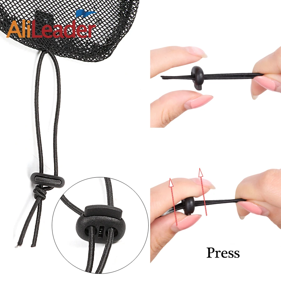 Alileader S/L Black Ponytail Net Wig Caps For Making Guleless Hairnet Hair Wig Making Tools Bun Maker Hair Net For Women 1Pcs Alileader S/L Black Ponytail Net Wig Caps For Making Guleless Hairnet Hair Wig Making Tools Bun Maker Hair Net For Women 1Pcs